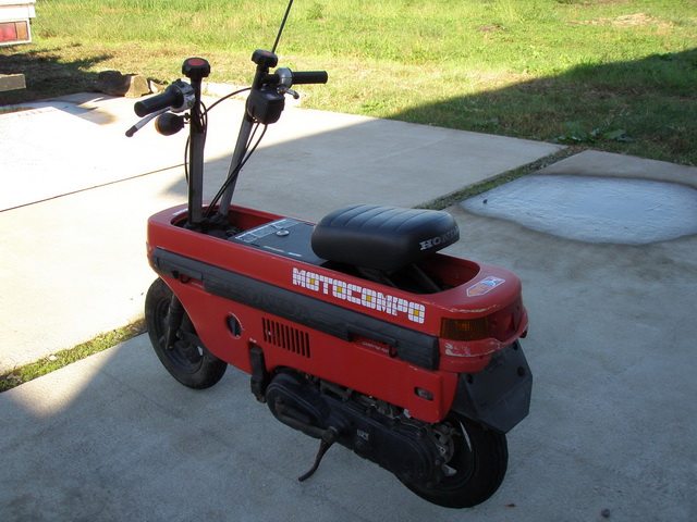 Купить мотоцикл Honda Motocompo 1982 фото 8